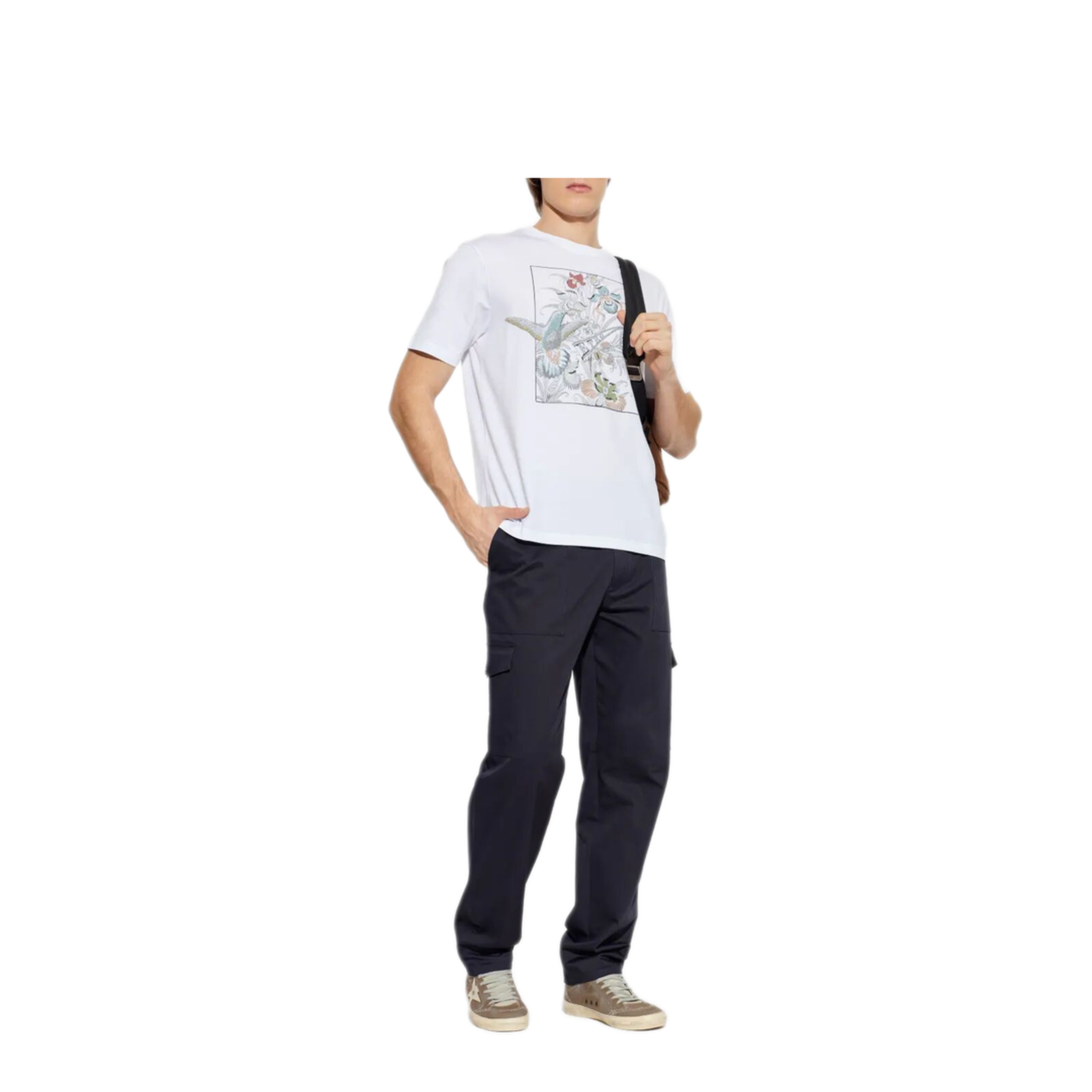 MAYFEYR - Etro - Floral-Print Cotton T-Shirt - MRMA0002AV902W0001