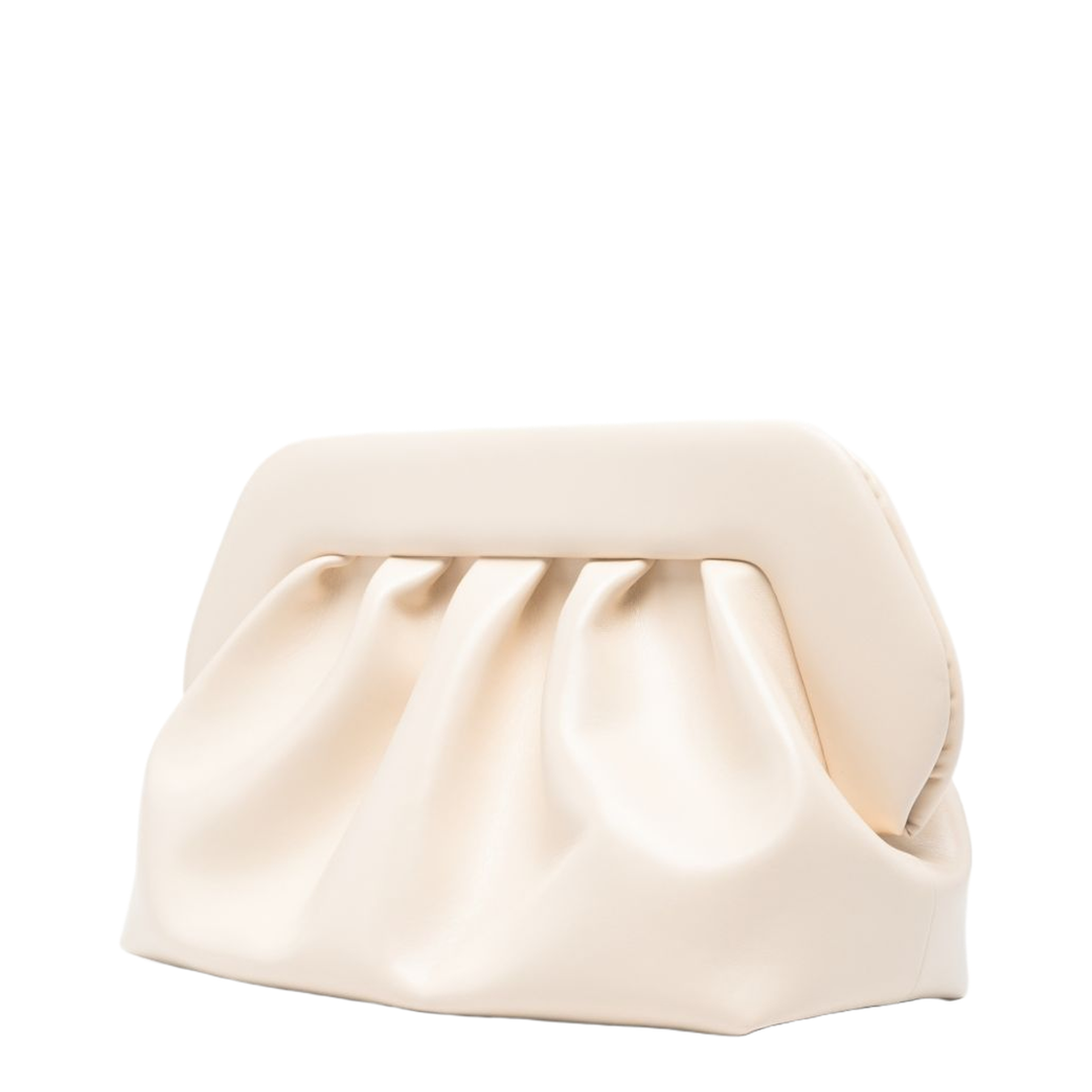 Bios One Size Satin Clutch - Butter Cream