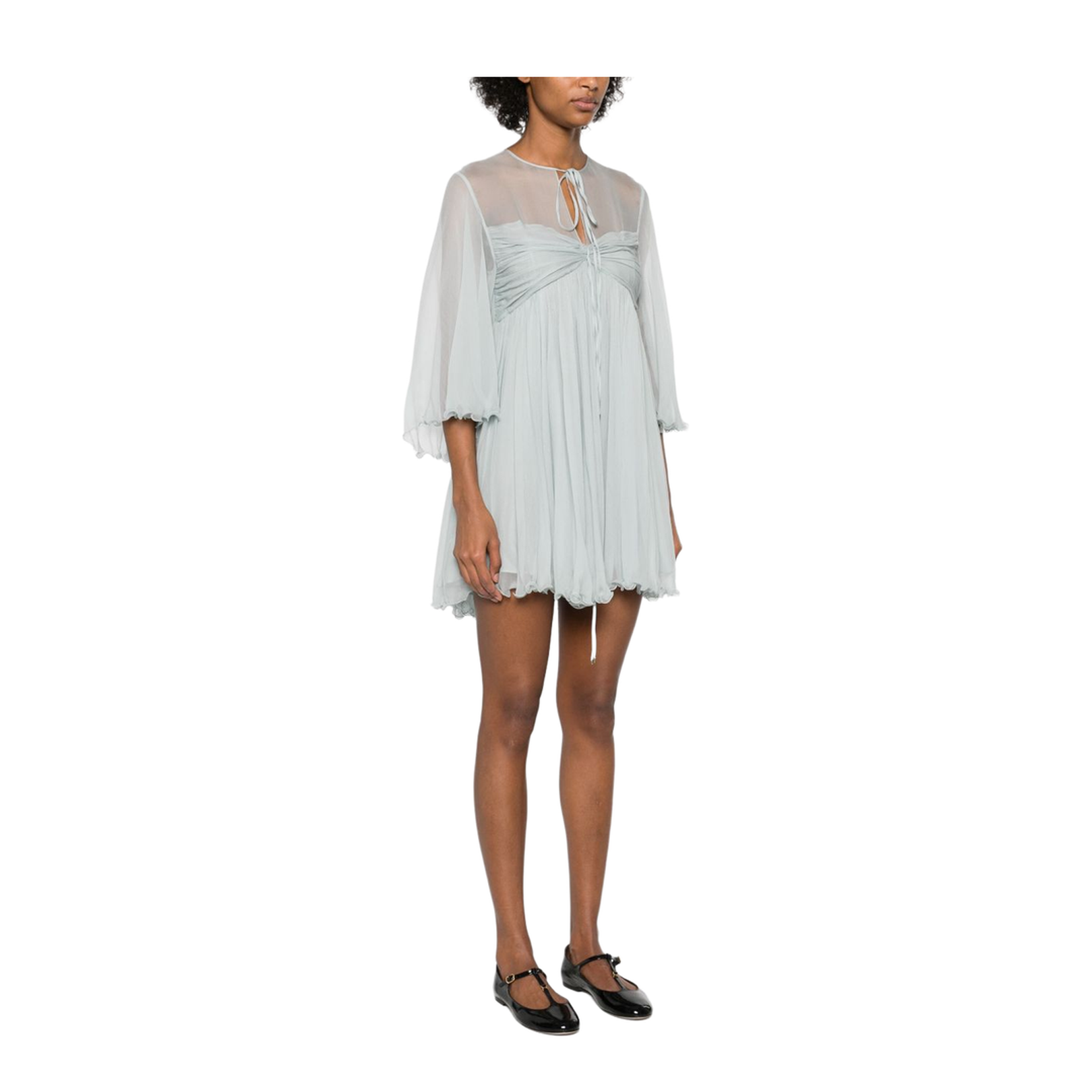 Short Pleated Dress