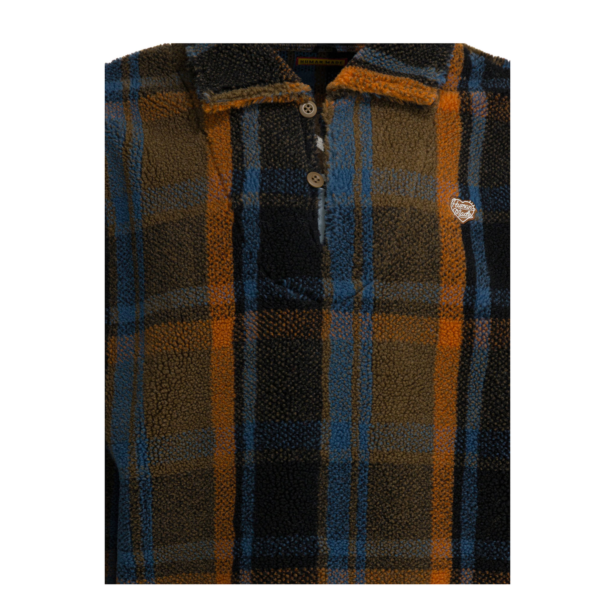MAYFEYR - Human Made - Check Polo Sweater - HM30CS015BROWN