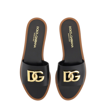 Leather Slide Sandal