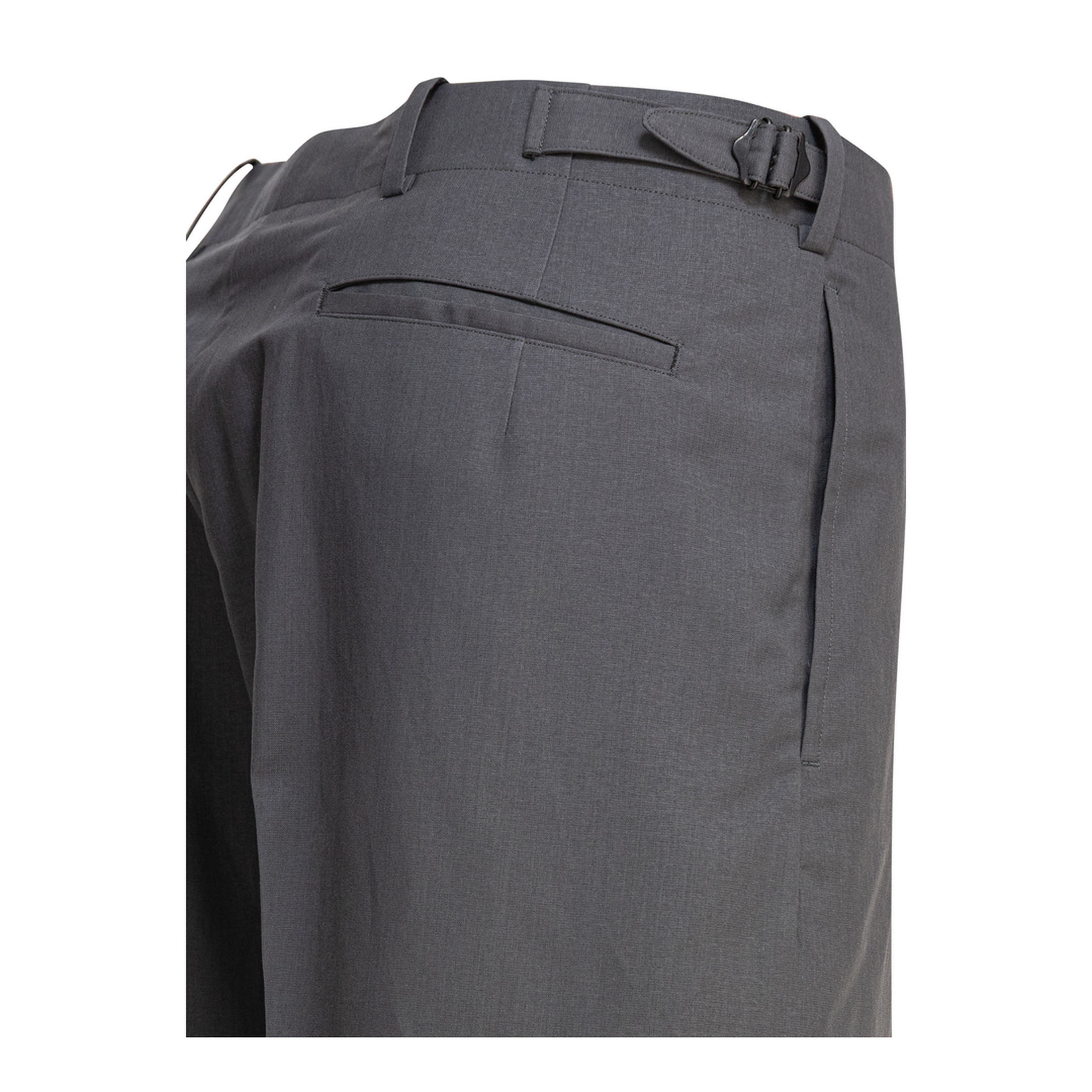 MAYFEYR - Kaptain Sunshine - Wool And Paper Tailored Pants - KS25SPT05TOPGREY