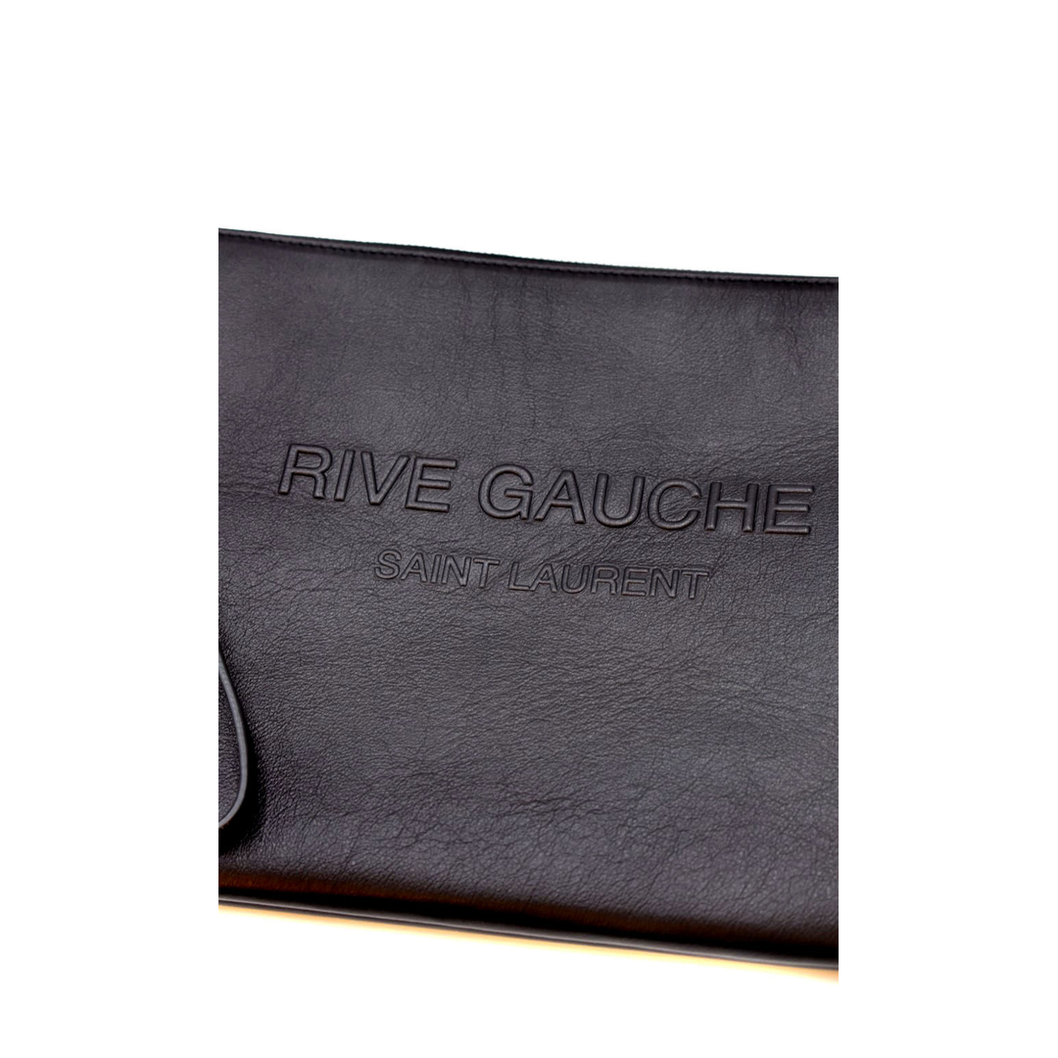 Rive Gauche Clutch, Silver Hardware
