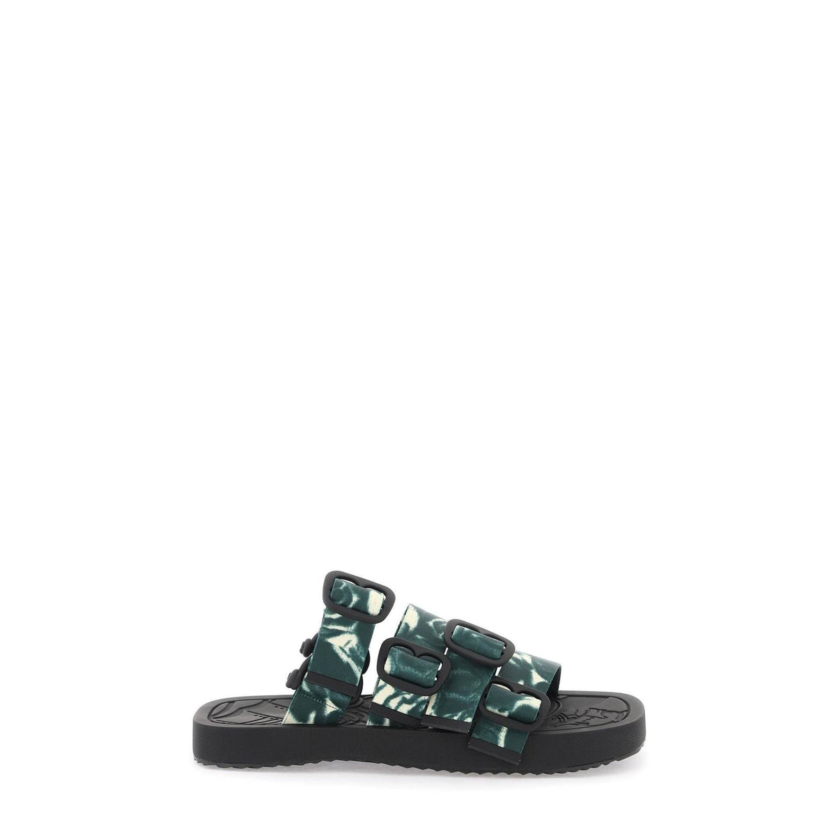 Burberry nylon rose sandals for