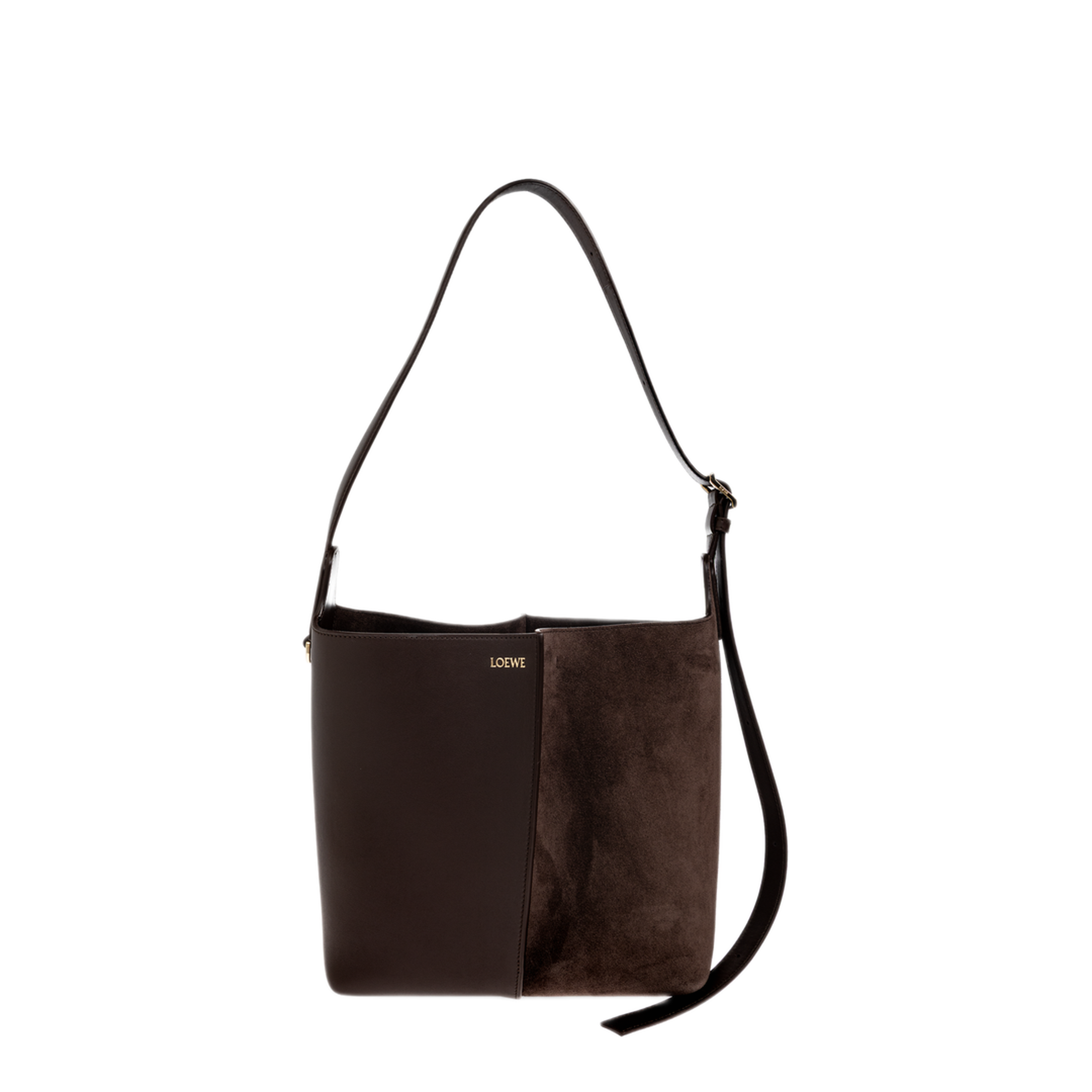 MAYFEYR - Loewe - “Bilbao Bucket Medium” Bag - A418WRPX010DARKCHESTNUT
