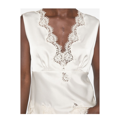 MAYFEYR - Ermanno Firenze - Top White - D49EL021EL0MF333