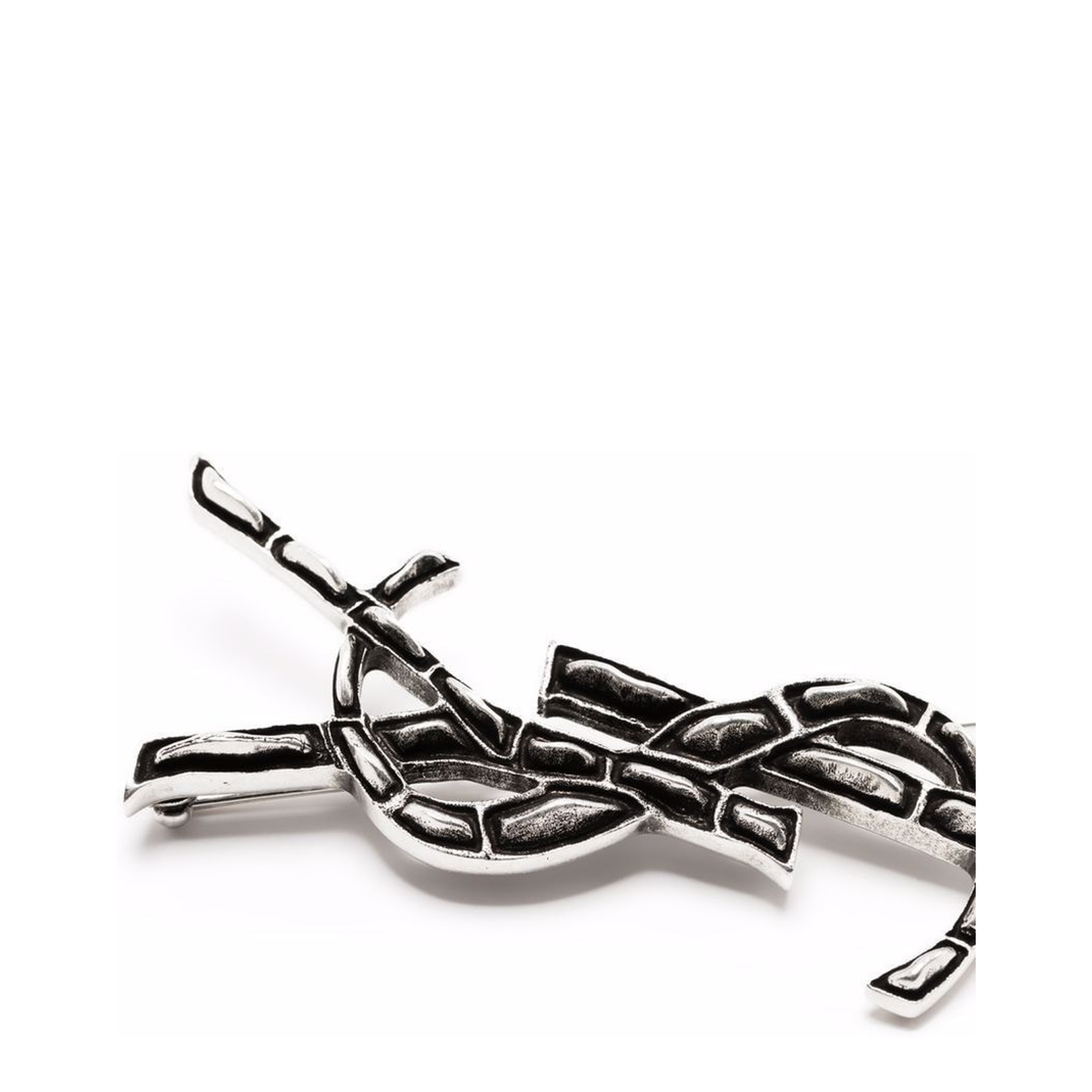 Crocodile Brooch in Metal