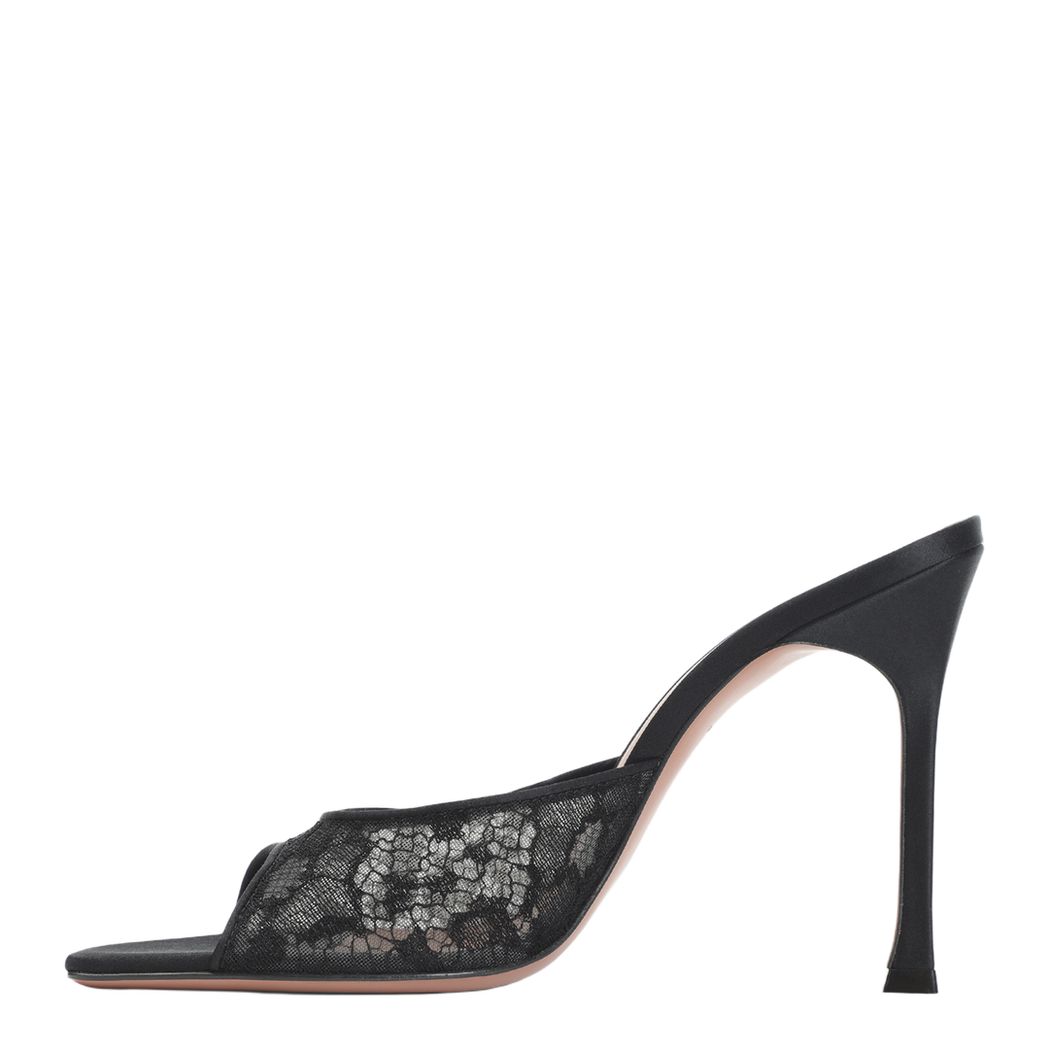 MAYFEYR - Amina Muaddi - Alexa Lace Slipper - 17S366113ALE