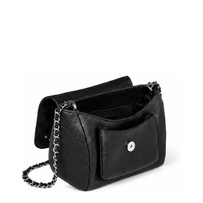 MAYFEYR - JÉRÔME DREYFUSS - Lulu S Shoulder Bag - 44LULUSVENOIRSILVER