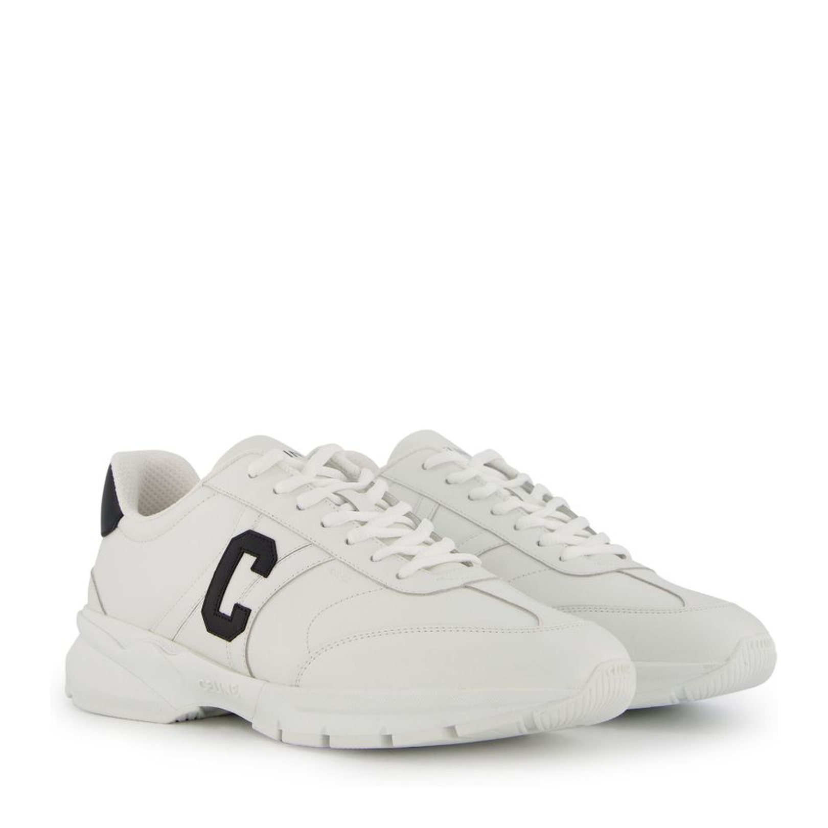 Runner CR-02 Low Lace-Up Sneaker in Calfskin