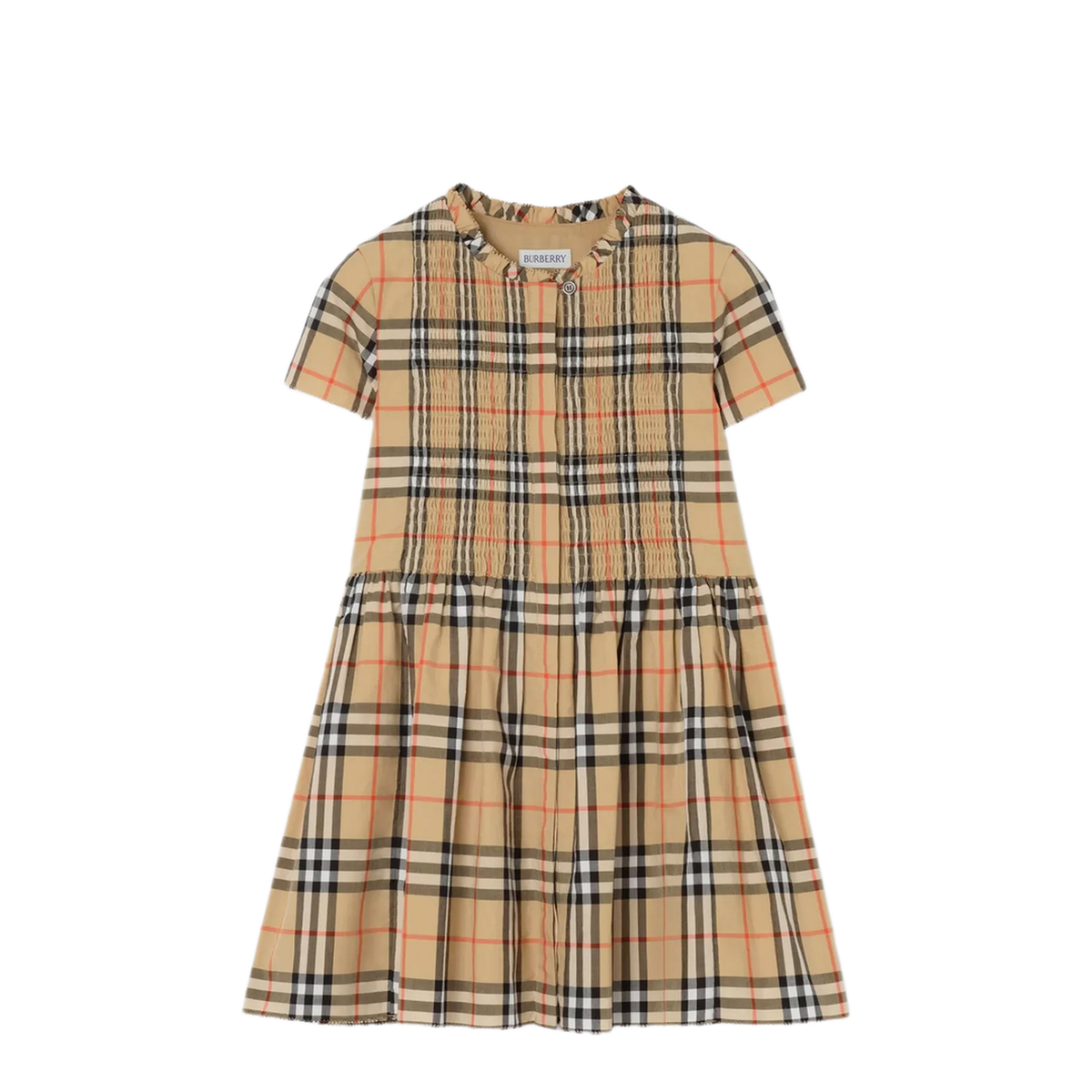MAYFEYR - Burberry - Check Cotton Dress - 8126193171444B9368