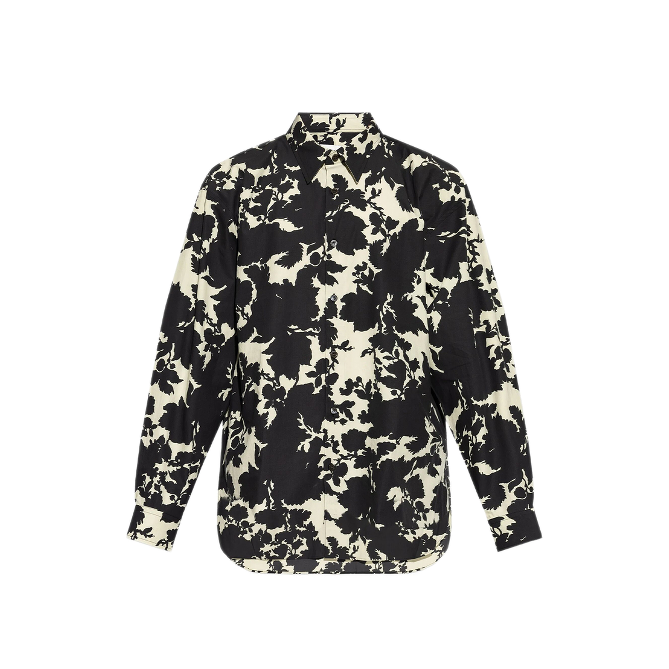 MAYFEYR - Dries Van Noten - Croom Patterned Cotton Shirt - 0207323352350
