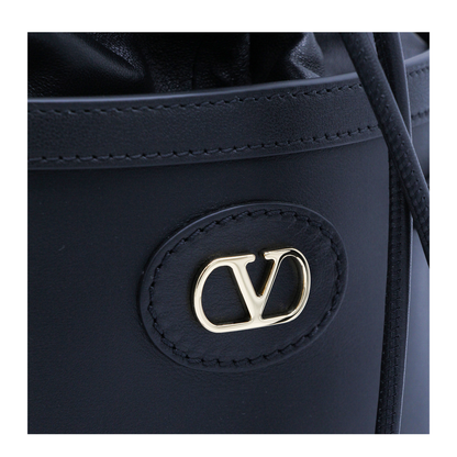 Antibes Bucket Bag Medium Leather - Black