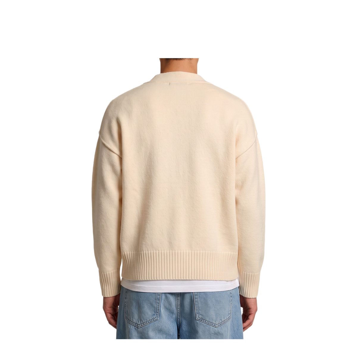 MAYFEYR - Ami Paris - Ami De Coeur Cardigan - UKC367018154