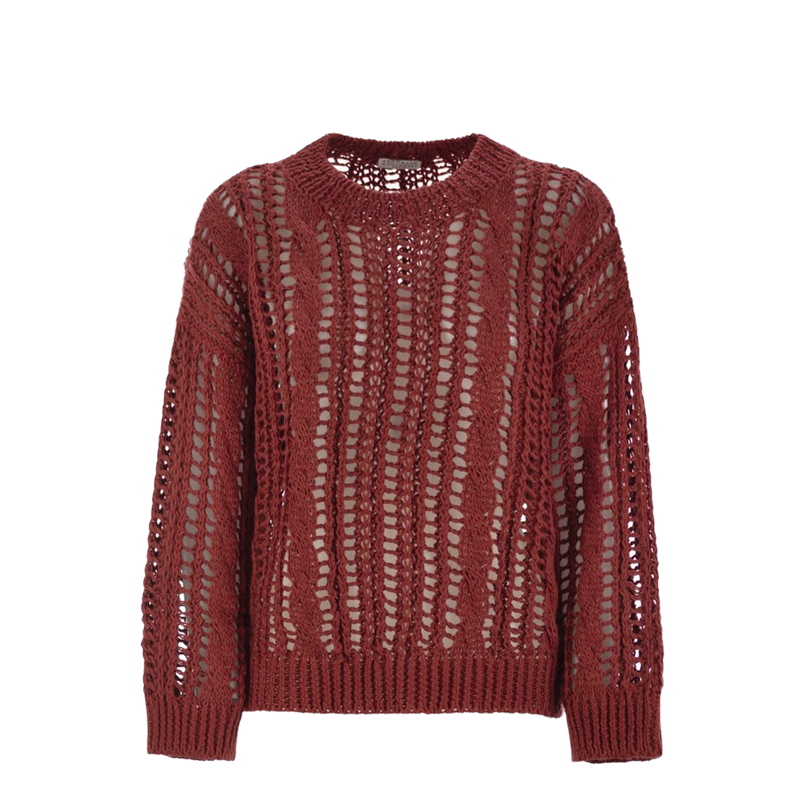 Cable & Mesh Jute and Cotton Jersey