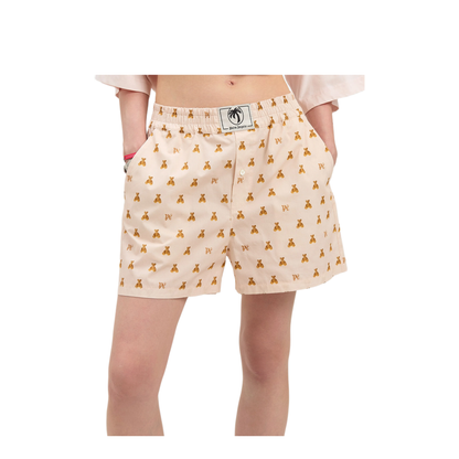 MAYFEYR - Palm Angels - Mini Bear Monogram Shorts - PWCB056S25FAB0023C60