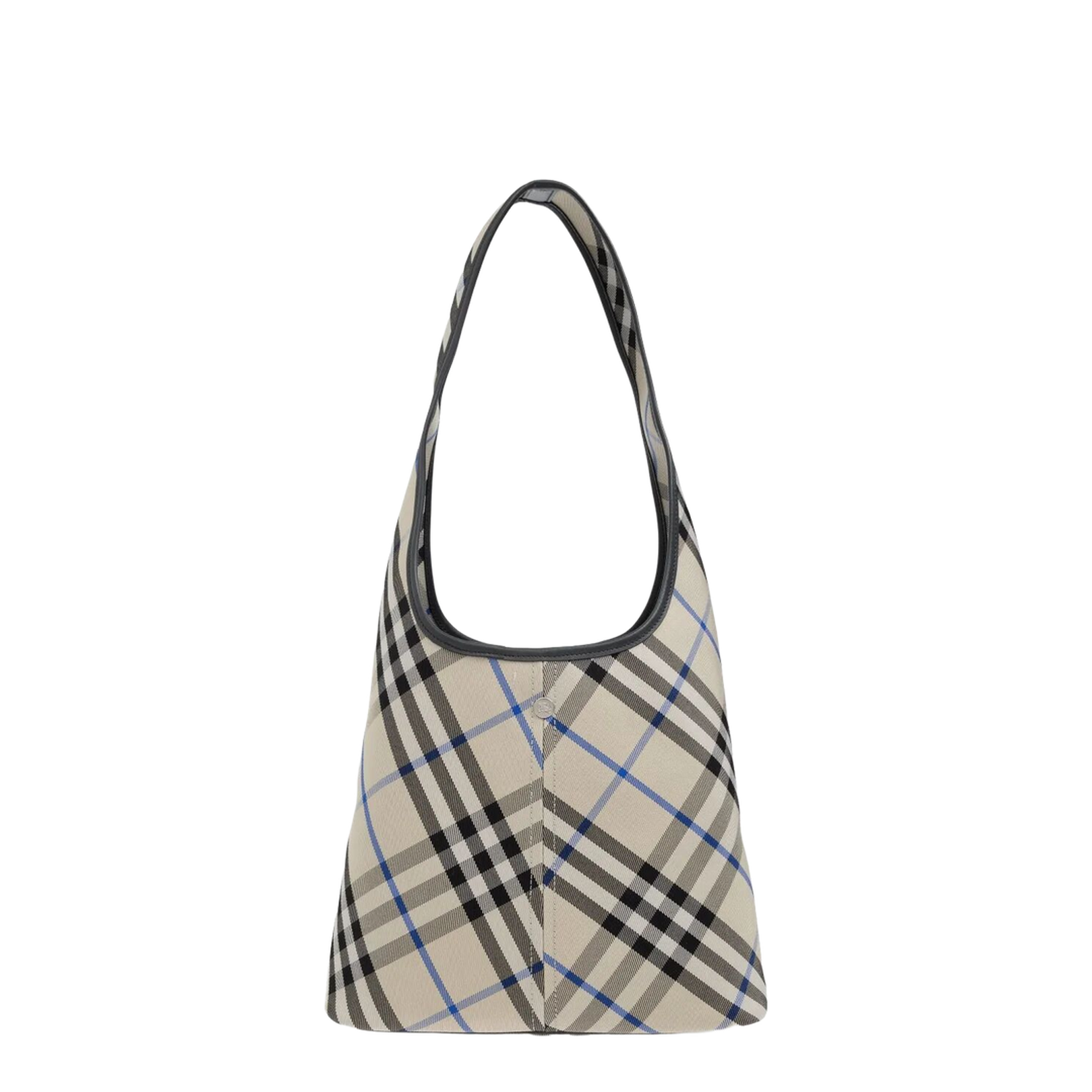 Check-Pattern Shoulder Bag