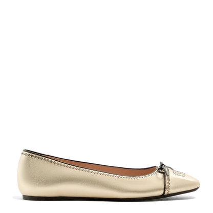 MAYFEYR - Valentino - Vlogo Signature Ballet Flats With Bow - WS0QA8TMEZMA
