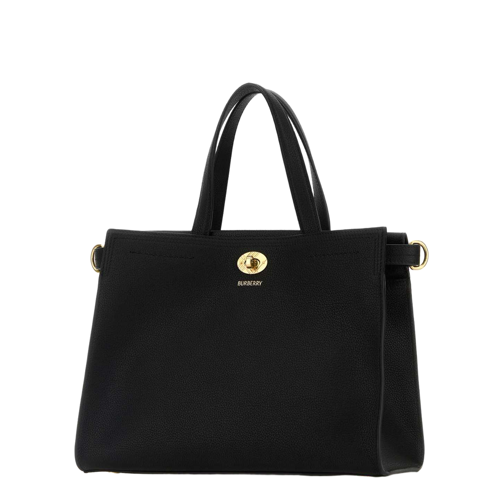 Black Leather Small Cotswolds Handbag
