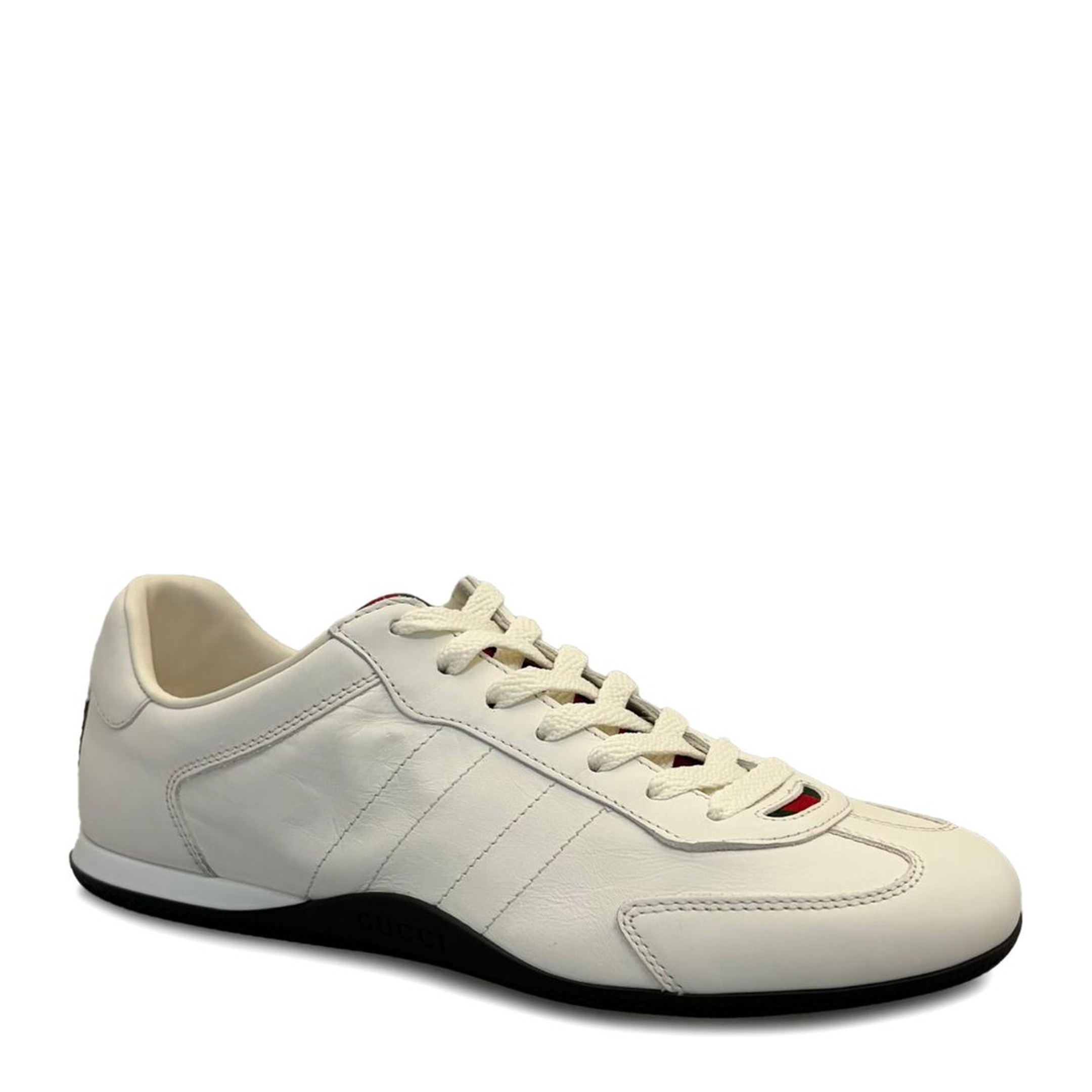 Shift Trainers in White Leather