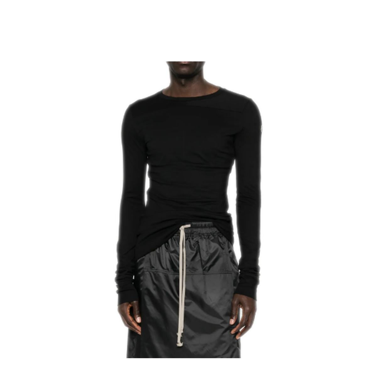 Black Cotton Sweater