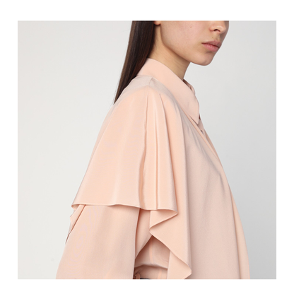 Pink Silk Shirt