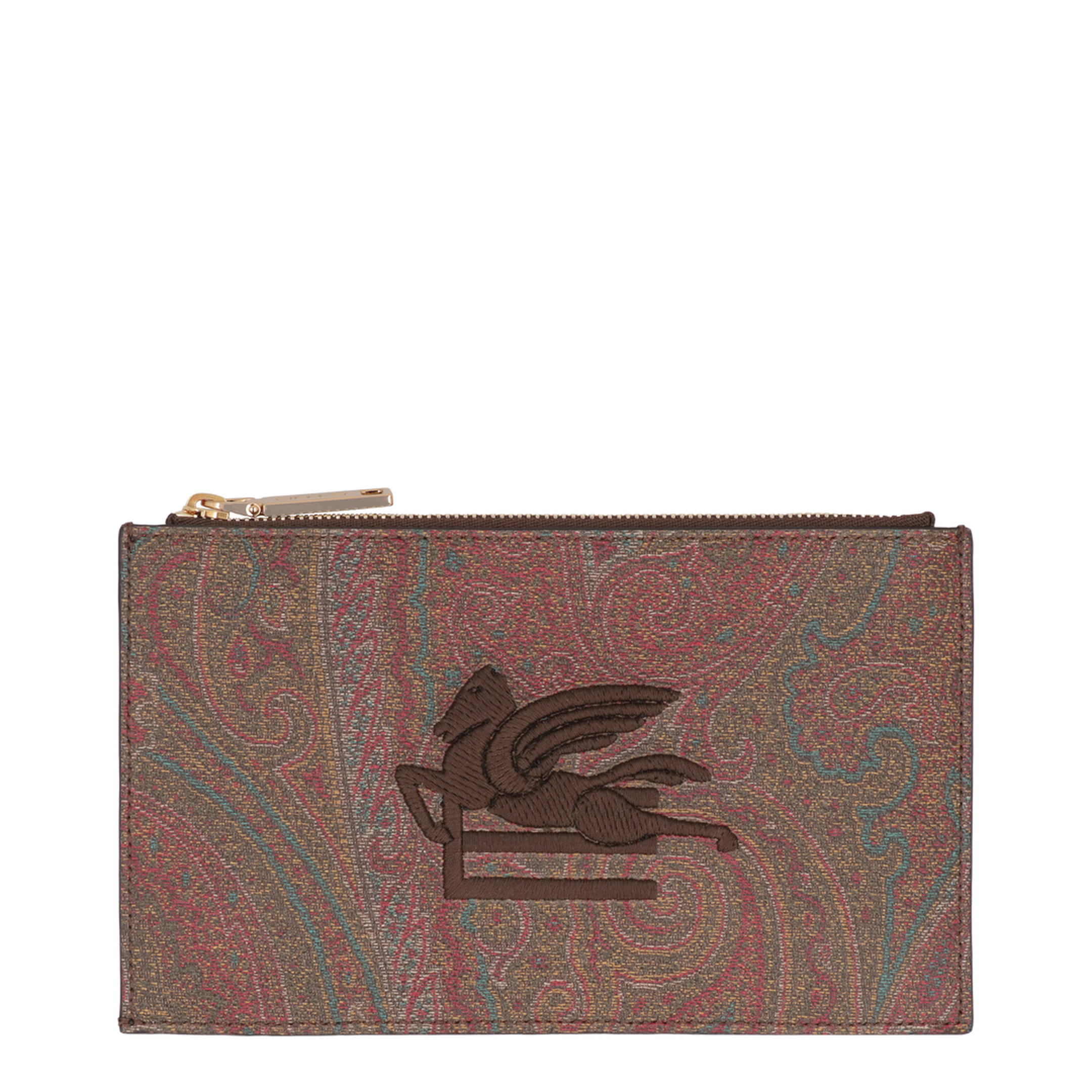 MAYFEYR - Etro - Logo Print Flat Pouch - WP2C0012AA001M0019