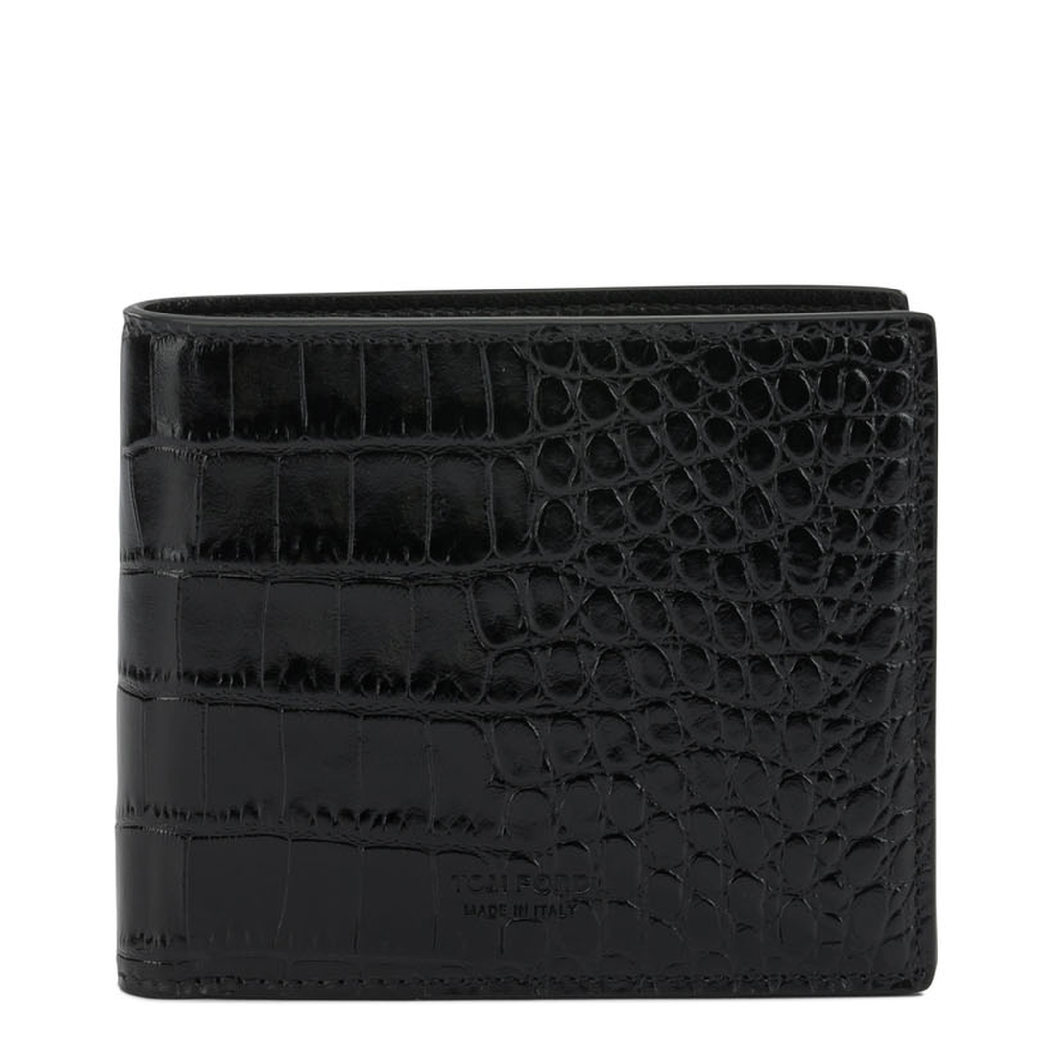 MAYFEYR - Tom Ford - Crocodile Print Leather Wallet - Y0410LCL439SNAA