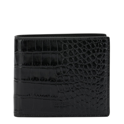 MAYFEYR - Tom Ford - Crocodile Print Leather Wallet - Y0410LCL439SNAA