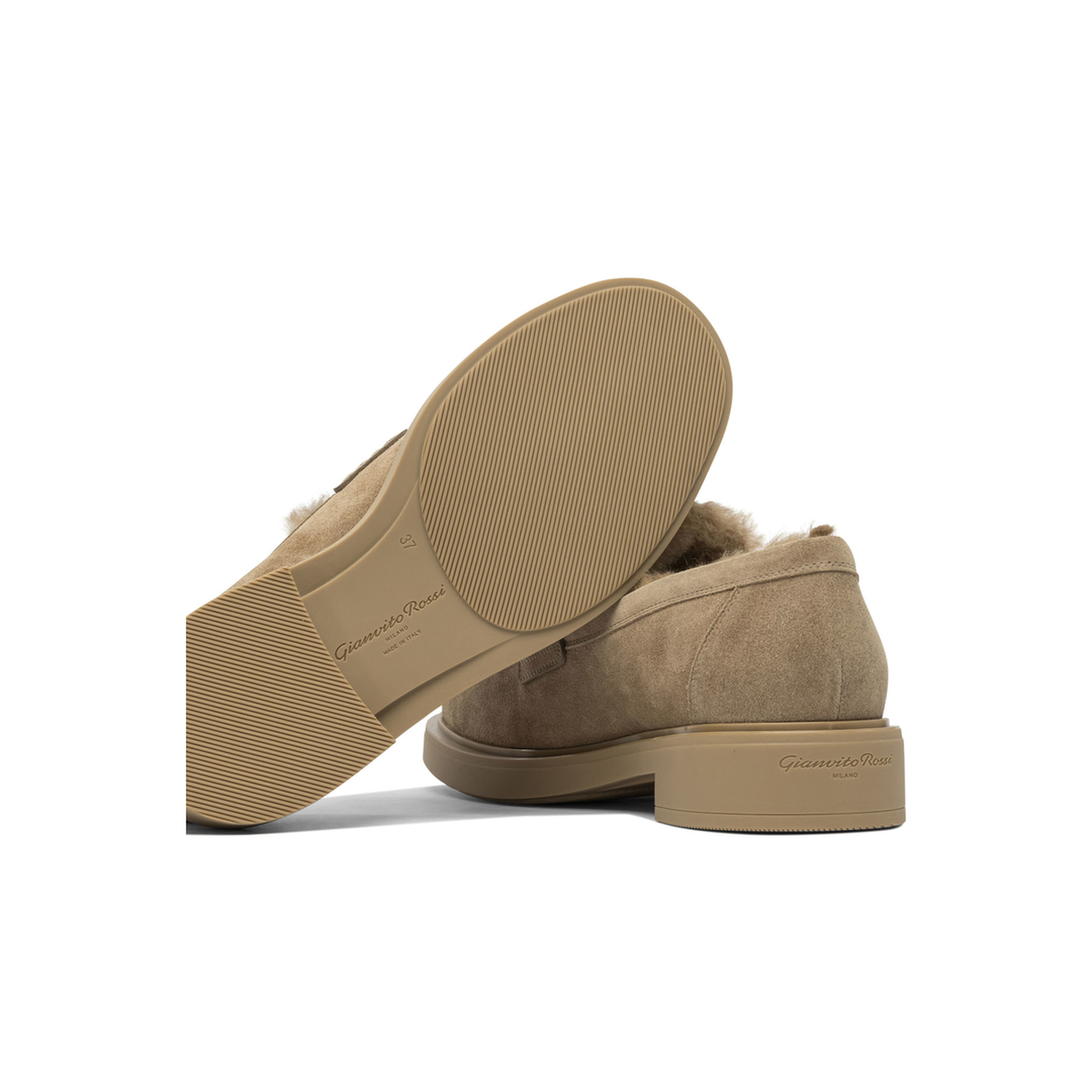 MAYFEYR - Gianvito Rossi - Harris 20 Mm Loafers - G2535820GOMCAMEL+CAMEL