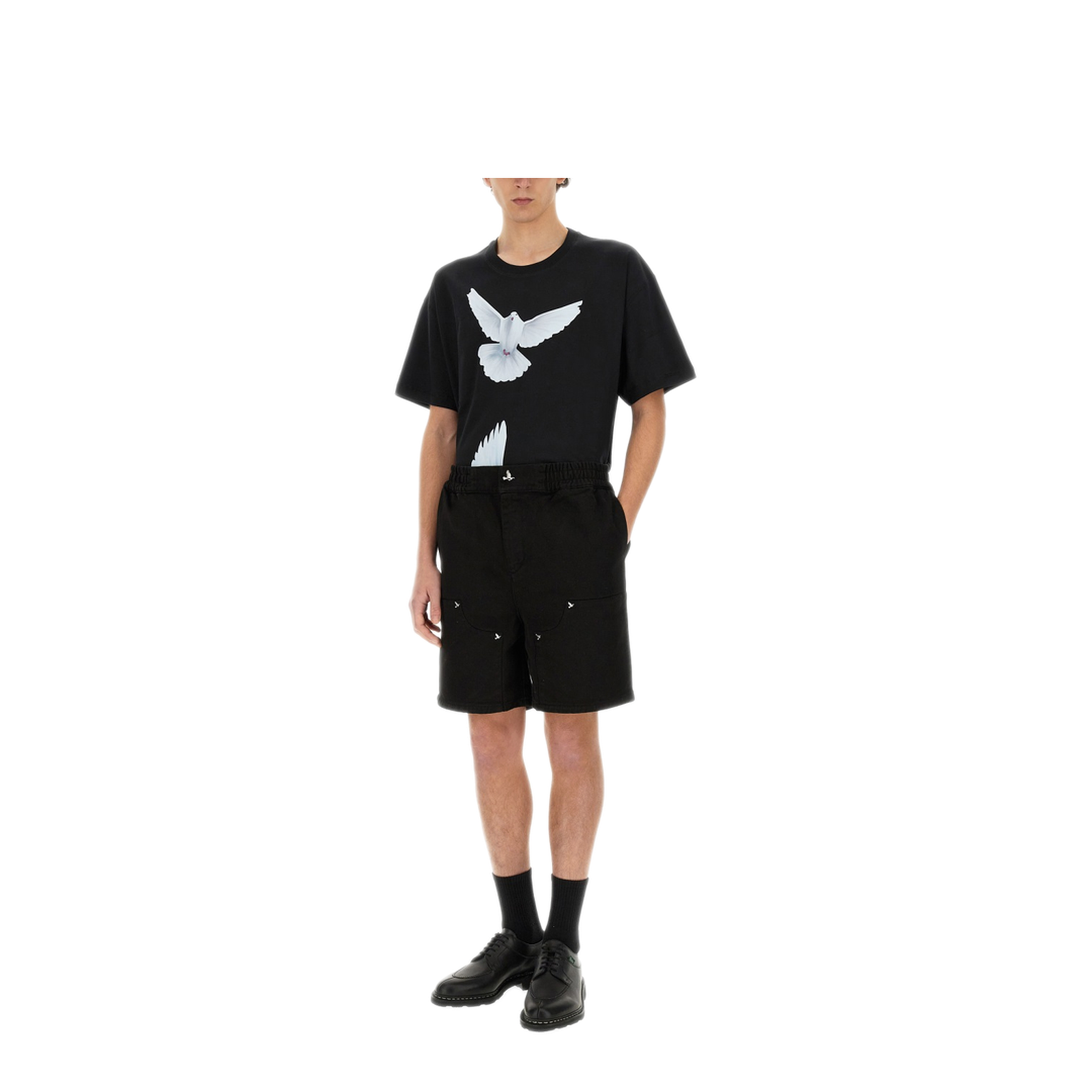 MAYFEYR - 3.PARADIS - Short In Twill - SS24207BLACK