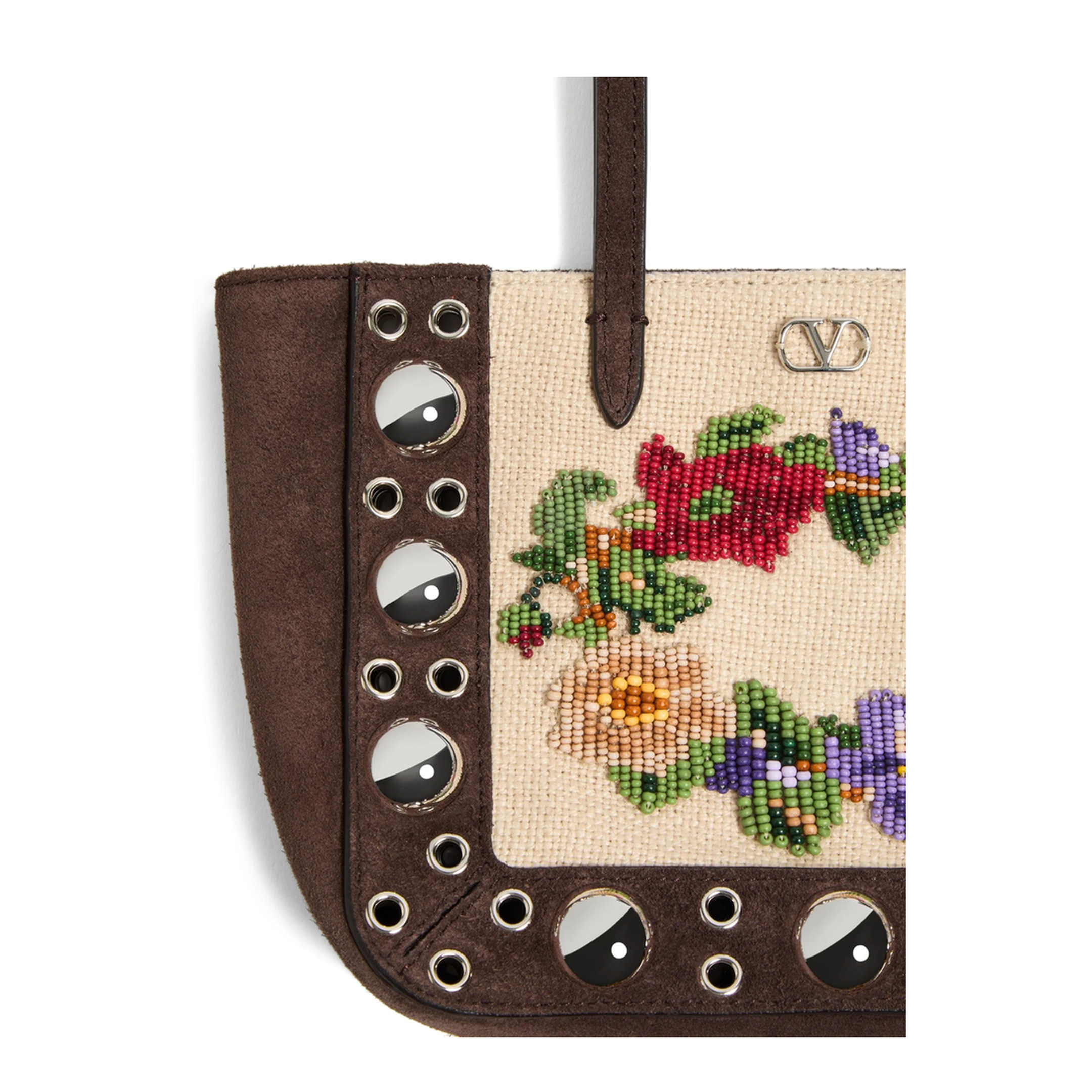 Brown Suede Nellcã'te Shoulder Bag