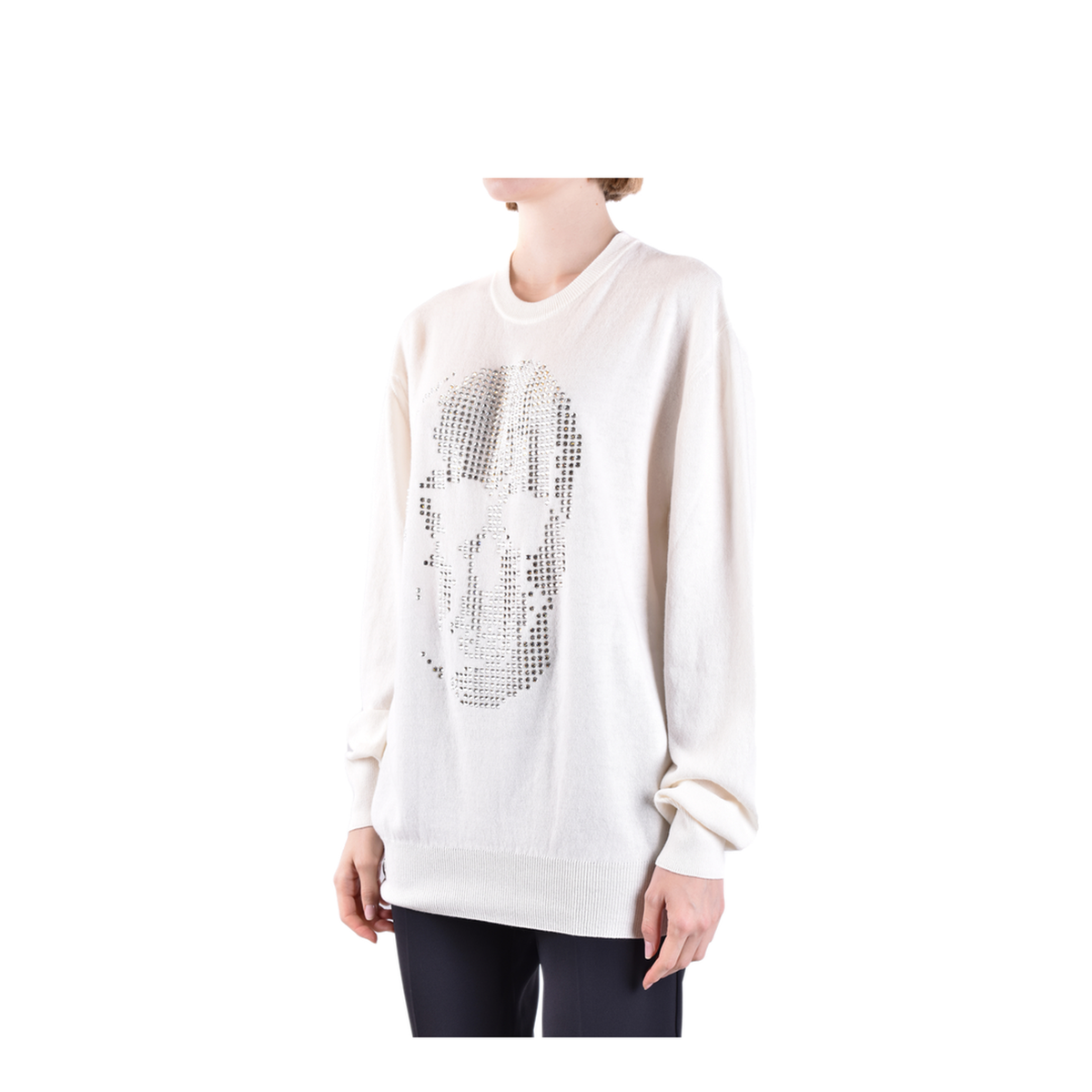 MAYFEYR - PHILIPP PLEIN - Sweater White - AACCWKKO0580PTE003N01