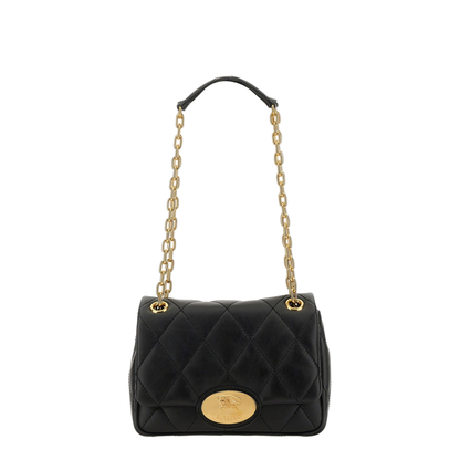 Black Quilted Crossbody Bag