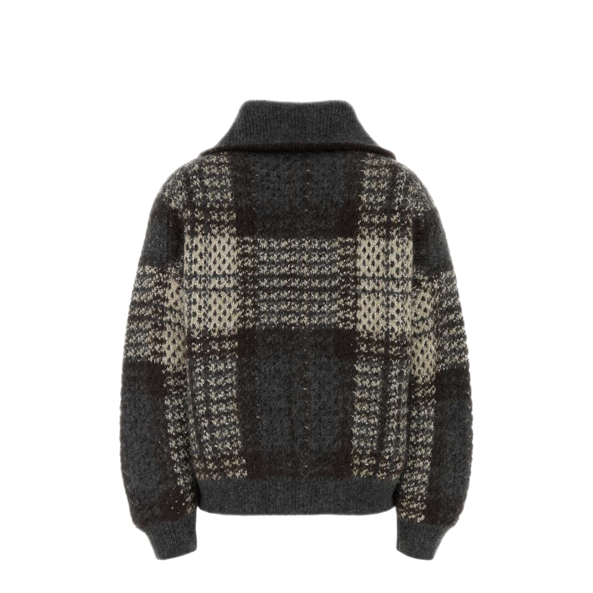 MAYFEYR - Brunello Cucinelli - Dazzling Tartan Cardigan - MMT571726CYL69