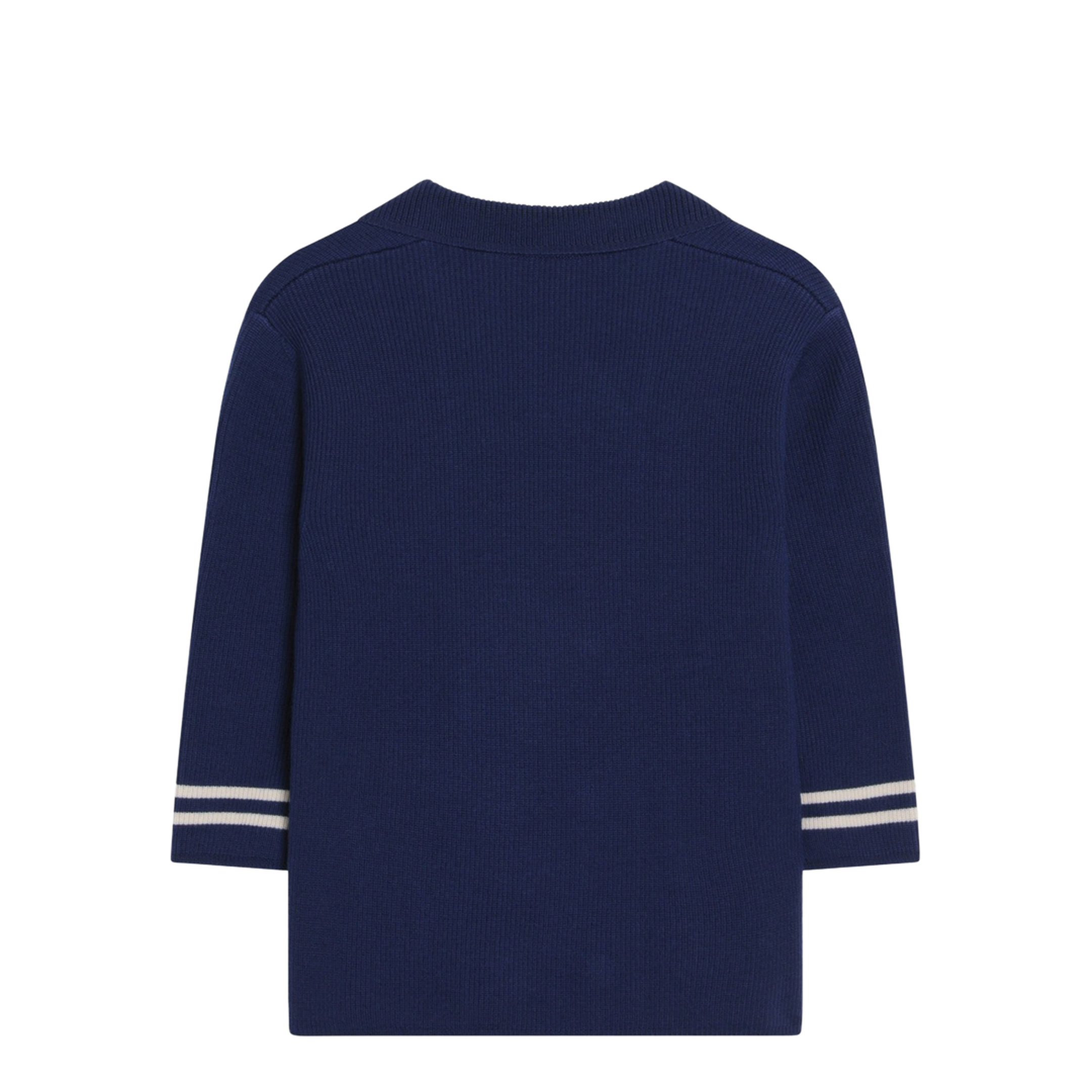 Double-breasted Wool Cardigan