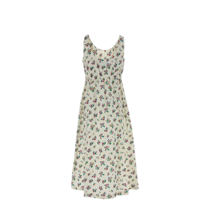 Printed Poplin Dress