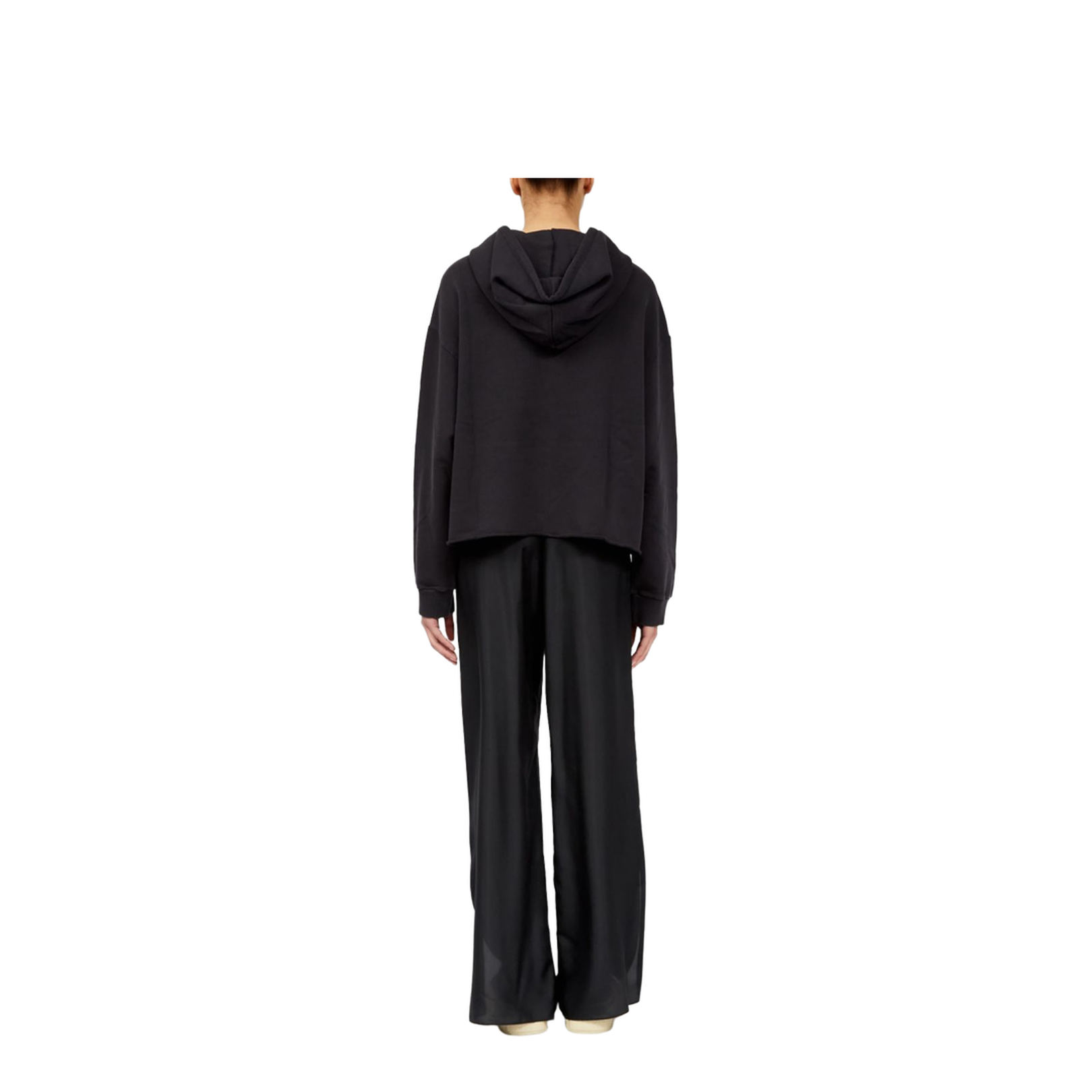 Black Hooded Sweatshirt