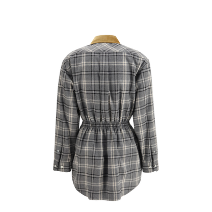 MAYFEYR - Miu Miu - Flannel Mini-Dress - MF6159SOOO1807