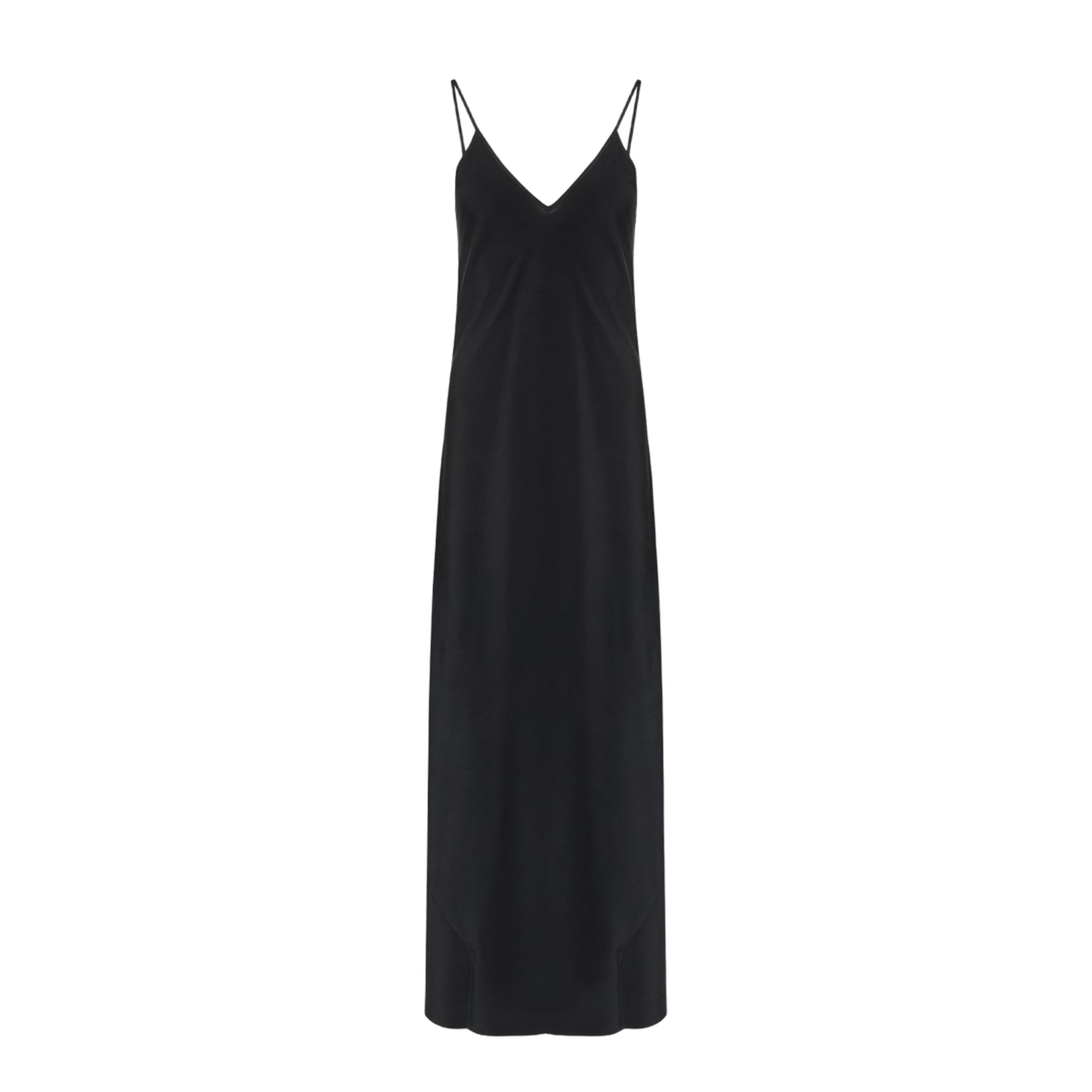 Long Silk Maxi Dress