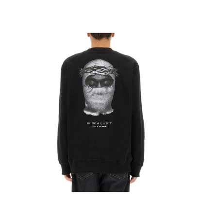 MAYFEYR - IH NOM UH NIT - Crown Mask Print Sweatshirt - NUS25232009