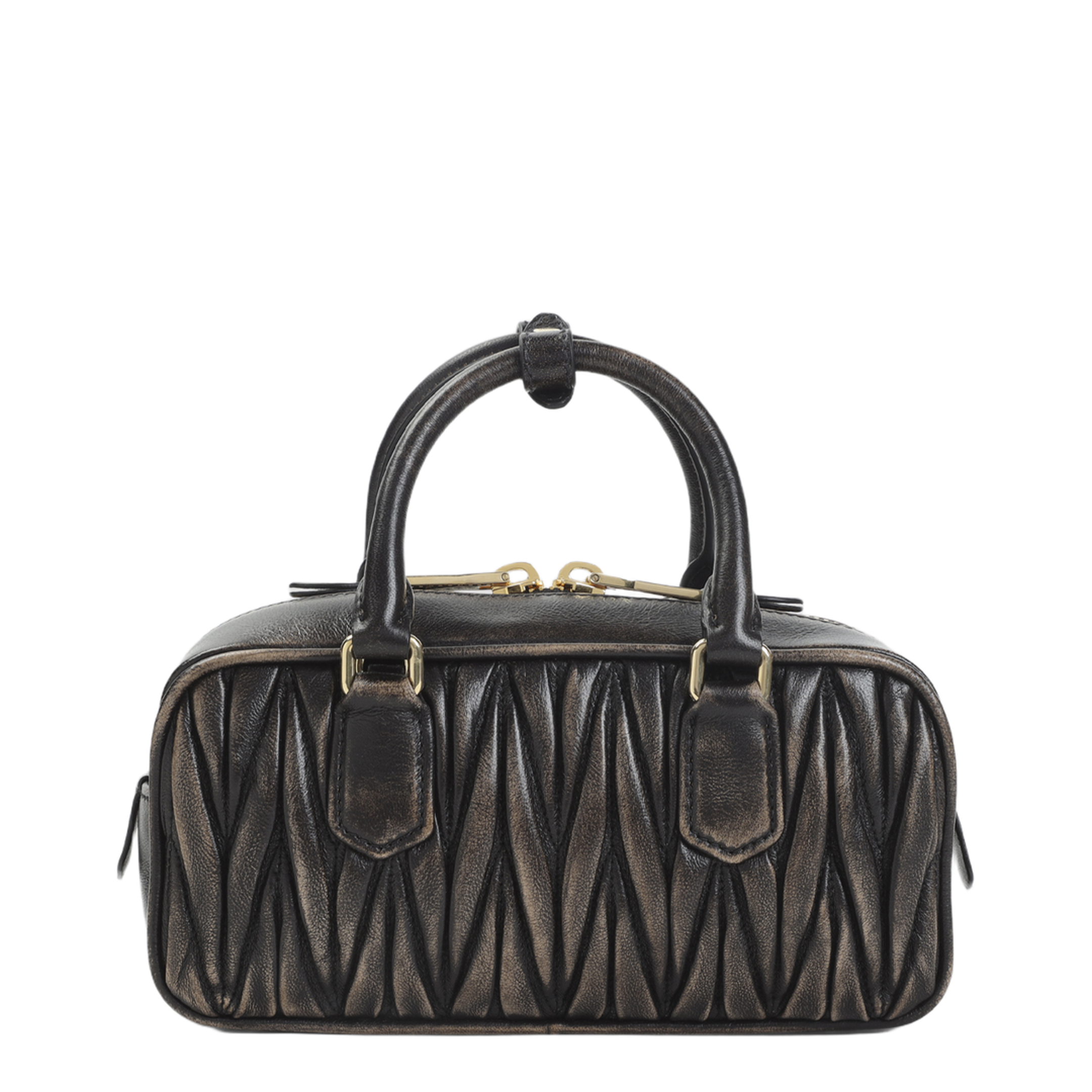 MAYFEYR - Miu Miu - Lamb Leather Shoulder Bag - 5BB142VOONAF6Q