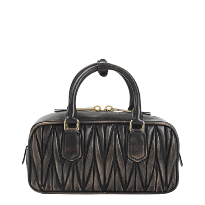 MAYFEYR - Miu Miu - Lamb Leather Shoulder Bag - 5BB142VOONAF6Q