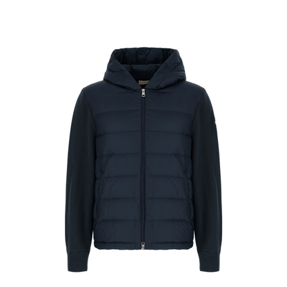 MAYFEYR - Moncler - Regular Fit Down Padded Virgin Wool Zip Cardigan - 9B00006M1131776