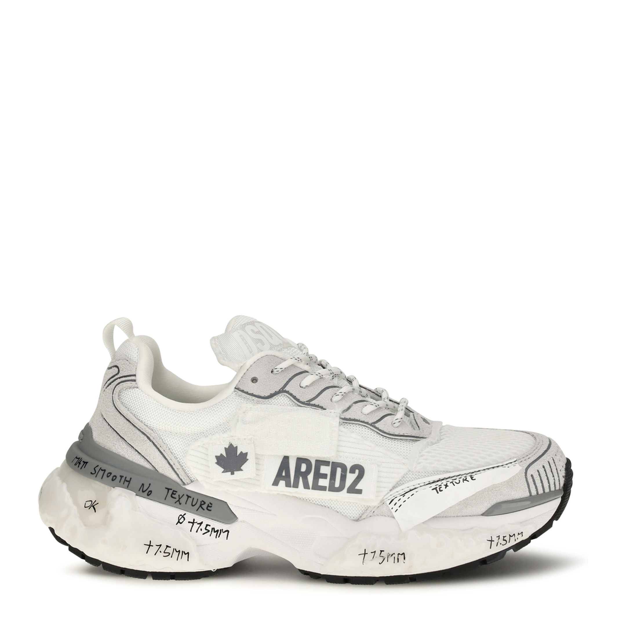 MAYFEYR - Dsquared2 - Faster Sneakers With Patches - SNM0461238090821171
