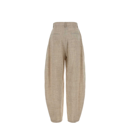 MAYFEYR - Moschino - Melange Sand Jersey Wide Leg Pant - 261D032504201462