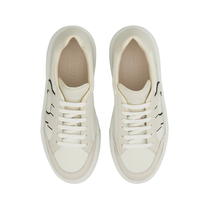 MAYFEYR - Ferragamo - Cassina Ganc2 Leather Sneakers - 02A0480789066