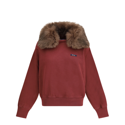 MAYFEYR - Prada - Sweatshirt With A Shearling Collar - 134725SOOO18VW