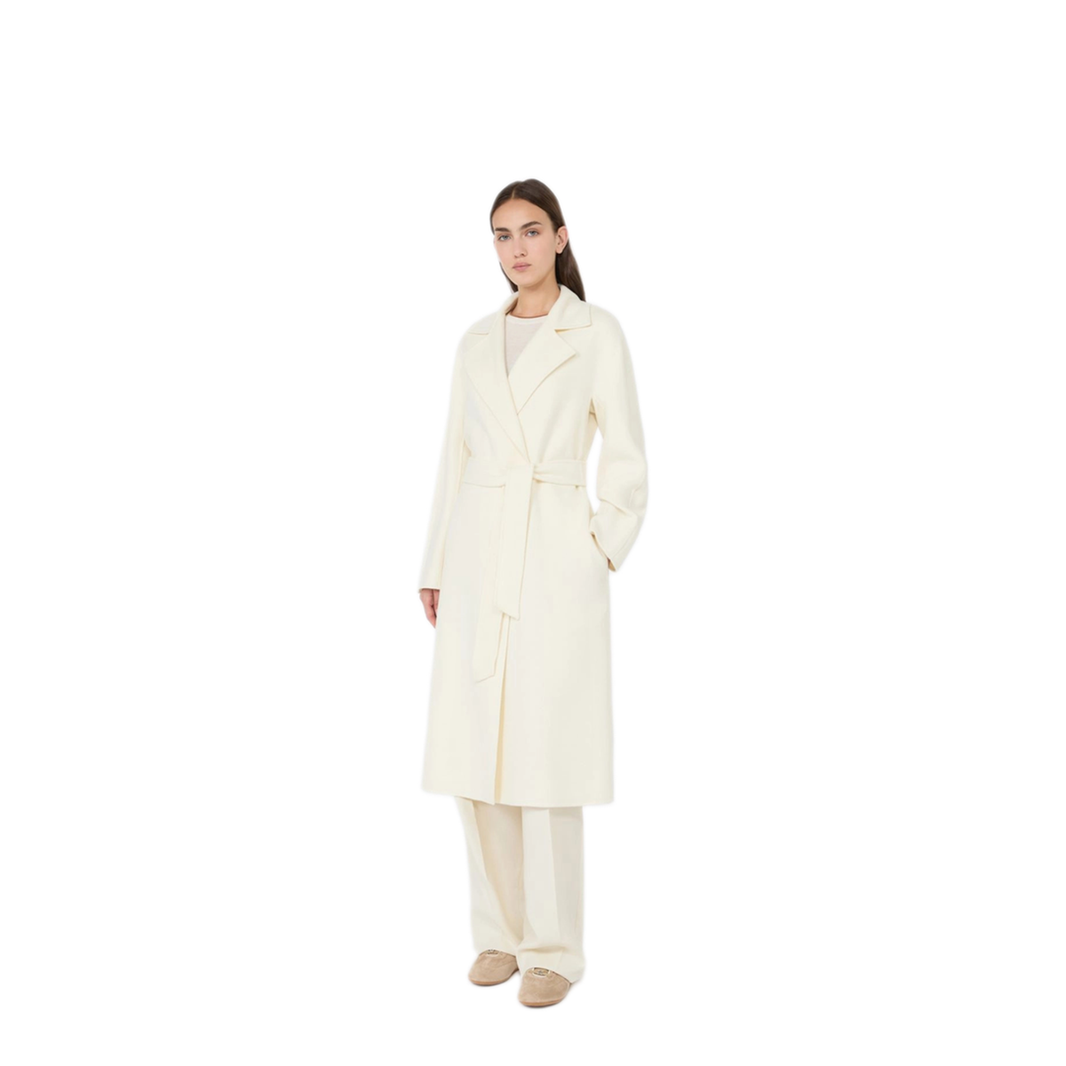 MAYFEYR -  - Double Drap Wool Cashmere Silk Coat - 2626016021600003
