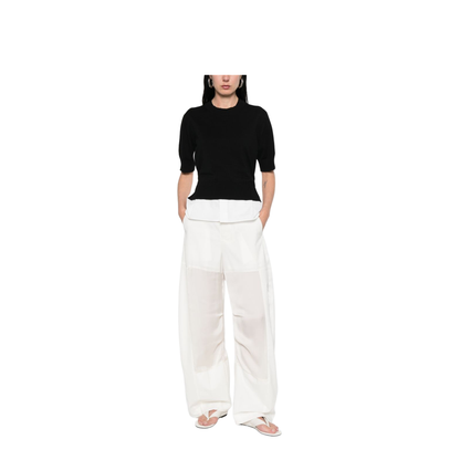 MAYFEYR - Sacai - Trousers White - 26-08431151